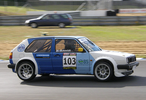SS1 mester 2010: Morten Schmidt i VW Golf.
